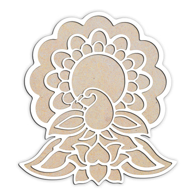 MDF Diwali Rangoli Mandala Design for Decoration : RGL-17