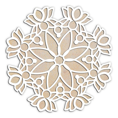MDF Diwali Rangoli Mandala Design for Decoration : RGL-12