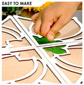 MDF Diwali Rangoli Mandala Design for Decoration : RGL-14