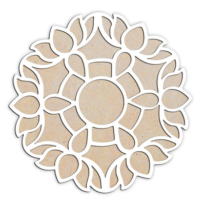 MDF Diwali Rangoli Mandala Design for Decoration : RGL-16