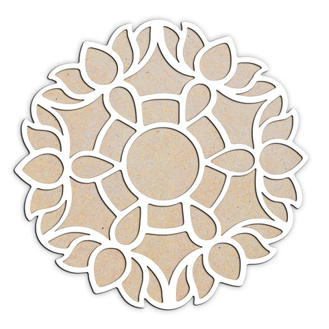 MDF Diwali Rangoli Mandala Design for Decoration : RGL-16