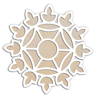 MDF Diwali Rangoli Mandala Design for Decoration : RGL-15