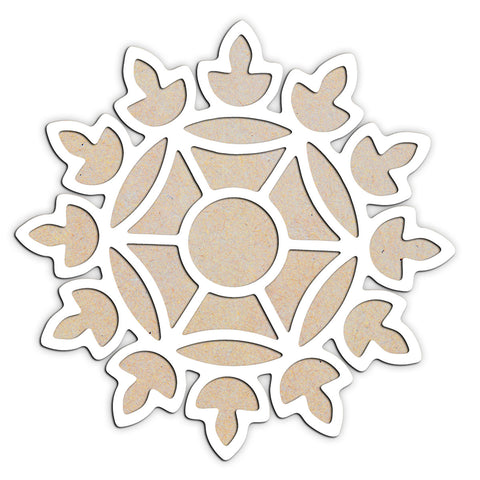 MDF Diwali Rangoli Mandala Design for Decoration : RGL-15