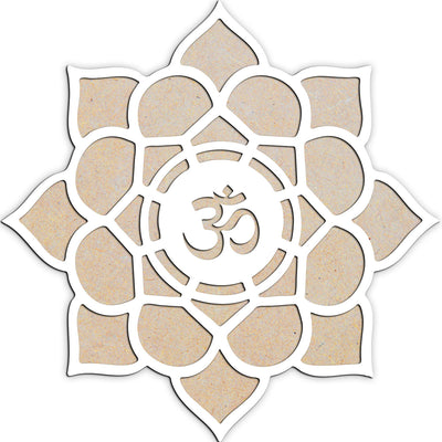 MDF Diwali Rangoli Mandala Design for Decoration : RGL-11