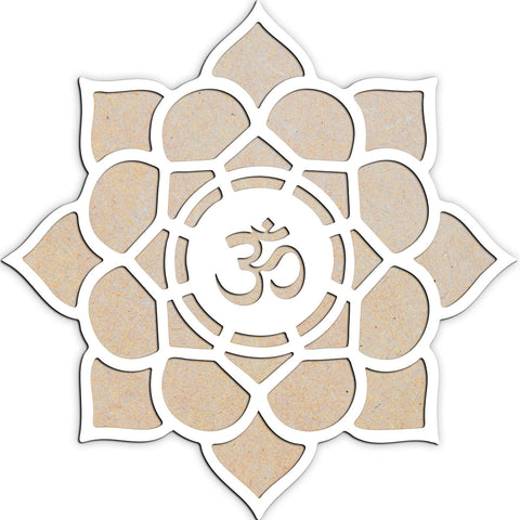 MDF Diwali Rangoli Mandala Design for Decoration : RGL-11