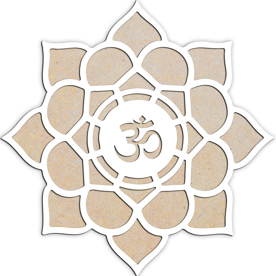 MDF Diwali Rangoli Mandala Design for Decoration : RGL-11